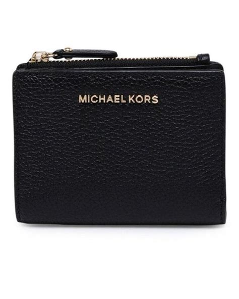 michael kors embossed leather wallet|michael kors bifold wallet women's.